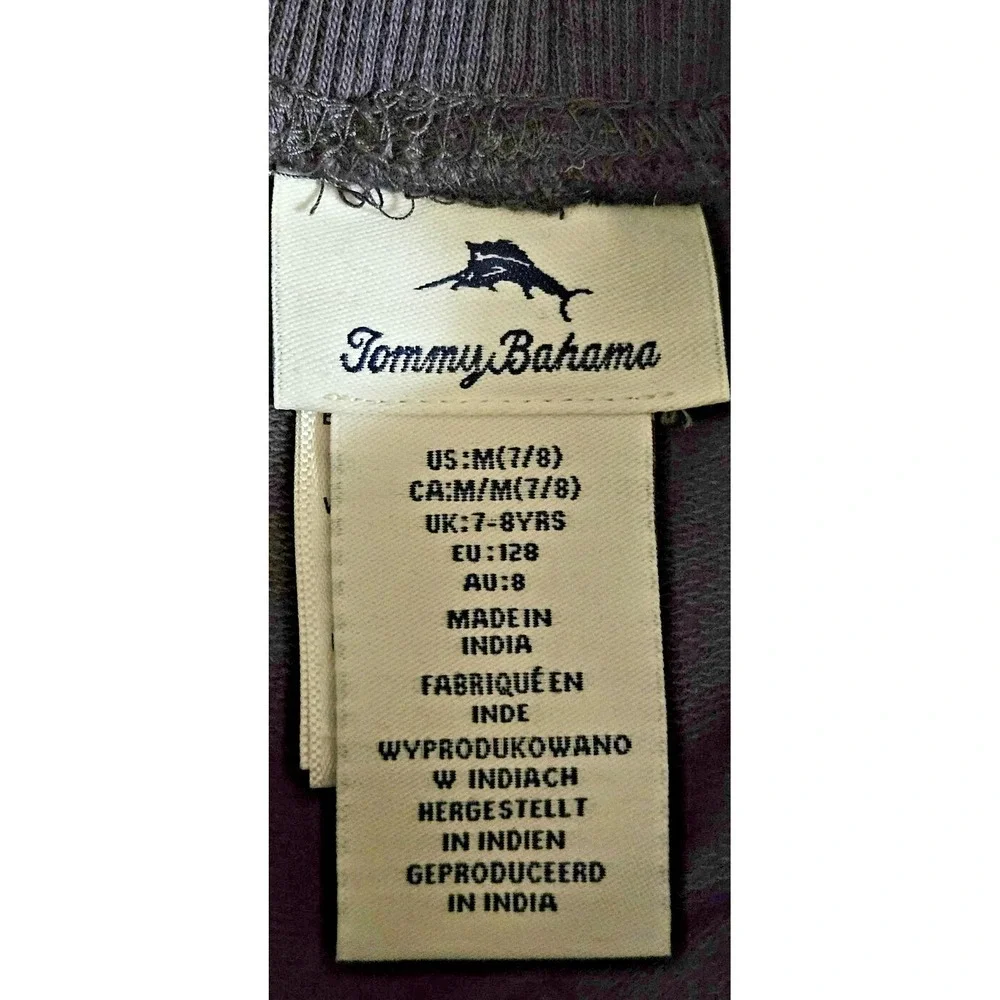 Tommy‎ Bahama girl Sz M 7-8 YRS sweatpants jogger cotton NWOT